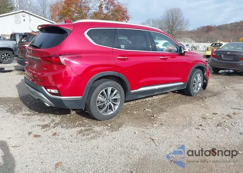 2019 Hyundai Santa Fe Ultimate from USA, damaged, VIN 5NMS5CAD1KH020824